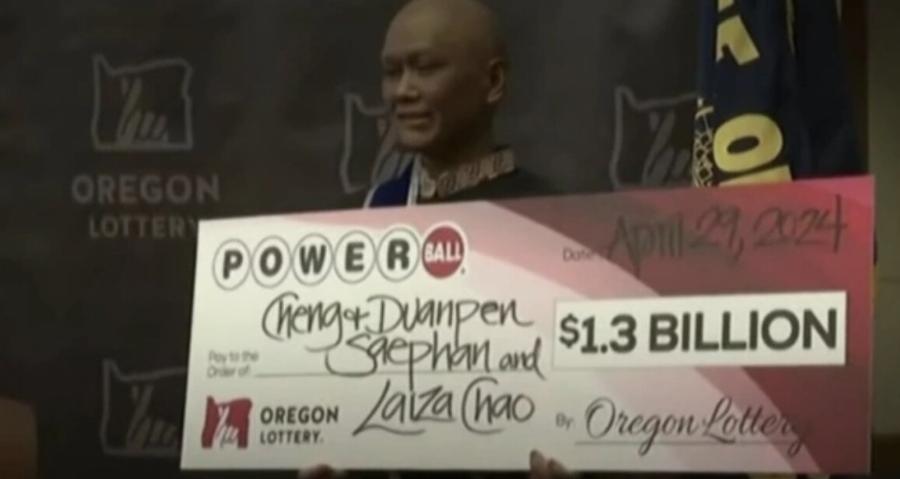 Καρκινοπαθής κερδίζει 1,3 δις: «Δεν σκέφτηκα τους αριθμούς. Τους διάλεξε ο Θεός»