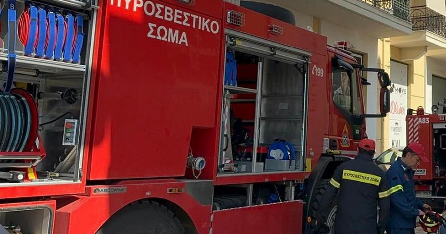 Φωτιά στο Αιγάλεω κοντά στο νέο γήπεδο του Παναθηναϊκού