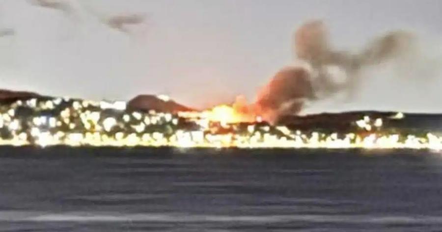 Φωτιά κοντά σε σπίτια – Ήχησε το 112 για ετοιμότητα