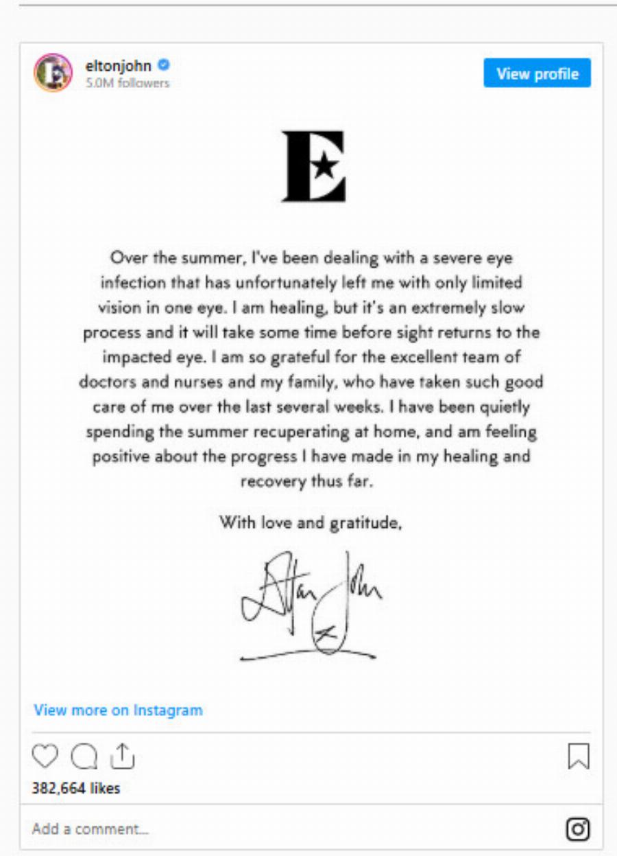 Παγκόσμια θλίψη για τον Έλτον Τζον – Γέμισαν τα σόσιαλ φωτογραφίες του