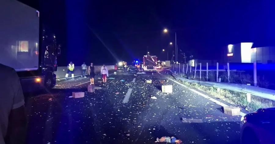 Οικογενειακή τραγωδία στην Εθνική οδό: Νεκρός ο πατέρας – Σοβαρά τραυματισμένη η σύζυγος και τα δύο παιδιά