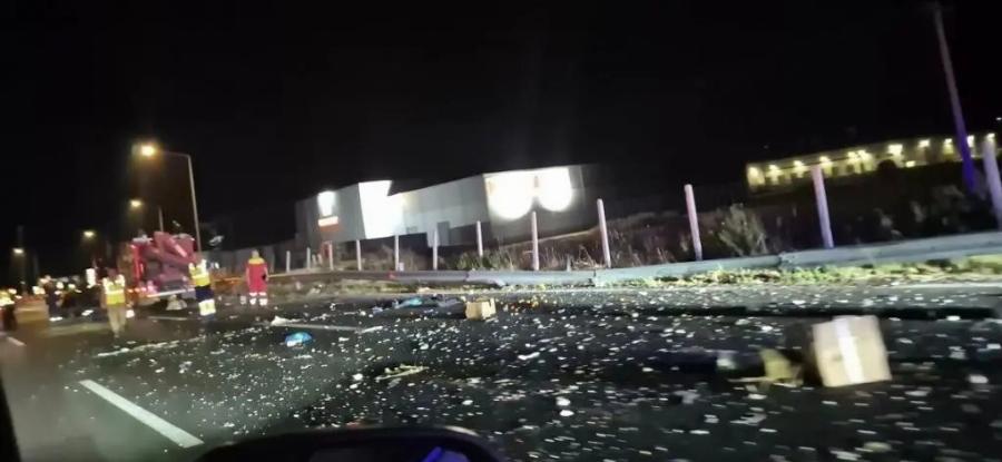 Οικογενειακή τραγωδία στην Εθνική οδό: Νεκρός ο πατέρας – Σοβαρά τραυματισμένη η σύζυγος και τα δύο παιδιά