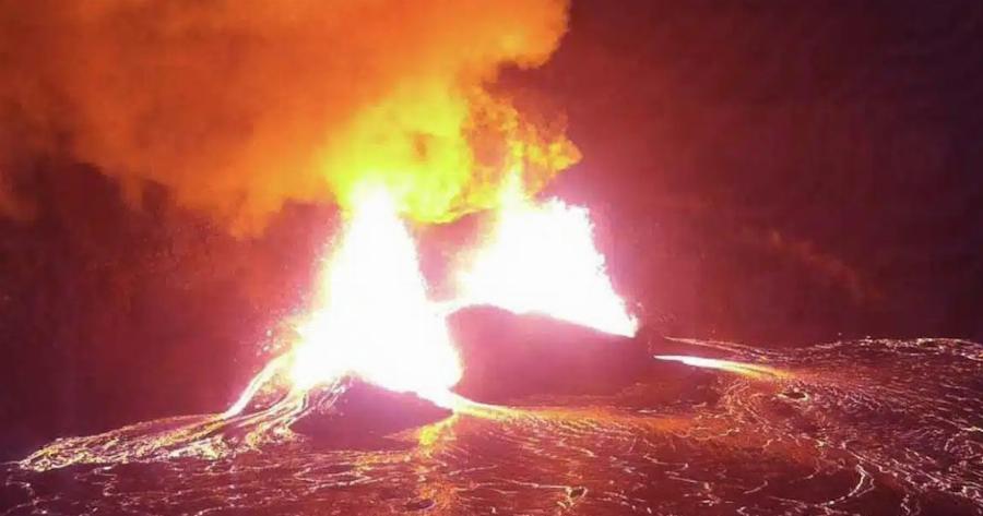 Χαβάη: Ξύπνησε ξανά το ηφαίστειο Κιλαουέα – Συγκλονιστικό βίντεο από την έκρηξη