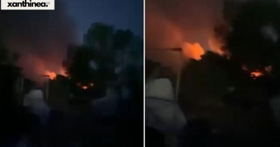 ΈΚΤΑΚΤΟ: Φωτιά τώρα ανάμεσα σε σπίτια