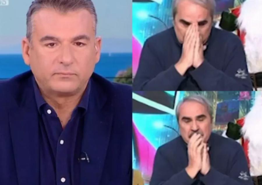 Κατέρρευσε ο Βαγγέλης Περρής μπροστά στη κάμερα στο Πρωινό: «Βγάλτε τον λίγο, είμαστε άνθρωποι» είπε ο Γιώργος Λιάγκας
