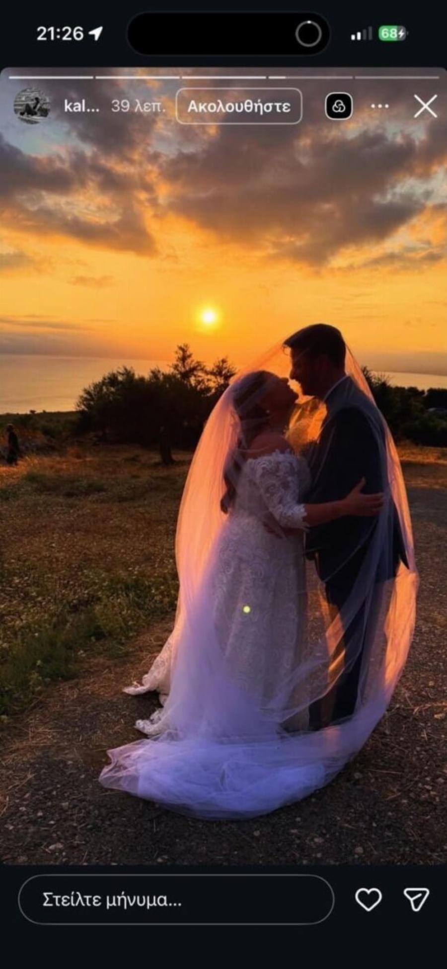 Η πιο συγκινητική στιγμή στον γάμο της Δανάης Μπάρκα και του Φάνη Μπότση