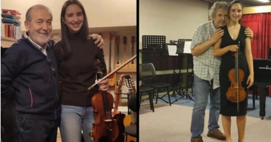 Η Κυβέλη στα 14 έμαθε μόνη της βιολί – Τώρα διανύει κάθε μήνα 280 χλμ για να γίνει η καλύτερη στον κόσμο
