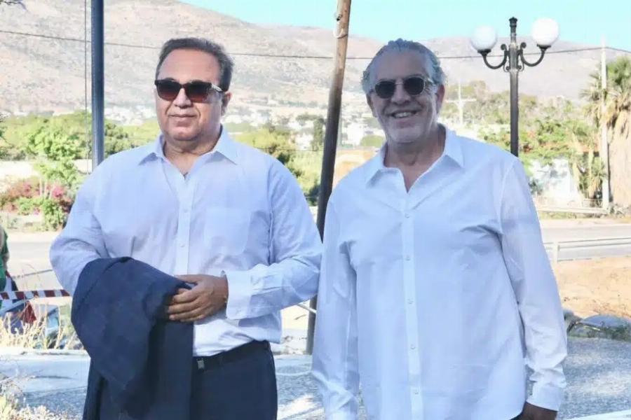 Ο Γιώργος Πατούλης βάφτισε τον γιο του στο Λαγονήσι – Το όνομα που του έδωσε