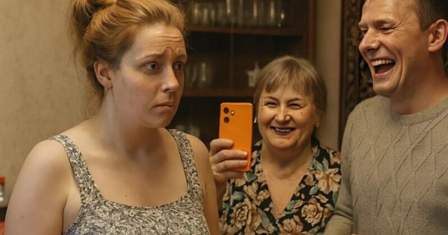 Στα γενέθλιά μου, ο άντρας μου μού χάρισε ένα άδειο κουτί από κινητό, ενώ η πεθερά μου τραβούσε βίντεο την αντίδρασή μου με το ολοκαίνουργιο iPhone της: εκείνος γελούσε — μέχρι που τον έβαλα στη θέση του