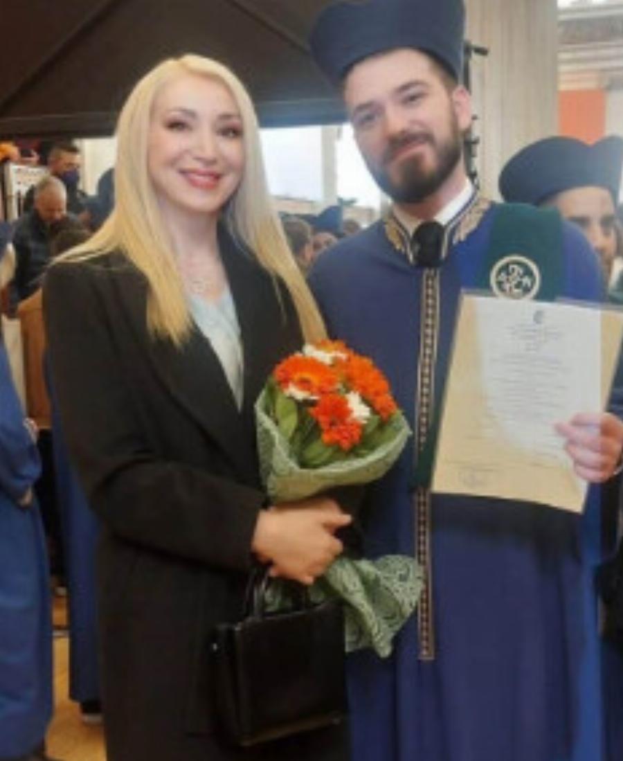 Λάμπης Ευαγγελάτος: Πτυχίο για τον γιο Ευαγγελάτου & Θεοδωρακοπούλου