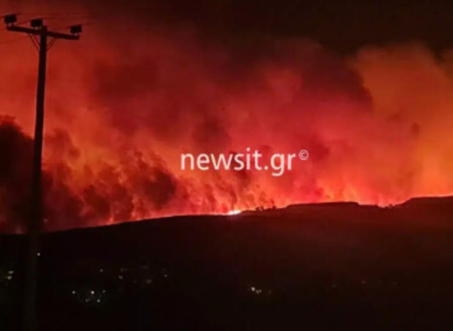 ΕΚΤΑΚΤΟ Φωτιά τώρα – Εκκενώνεται και ο Μαραθώνας