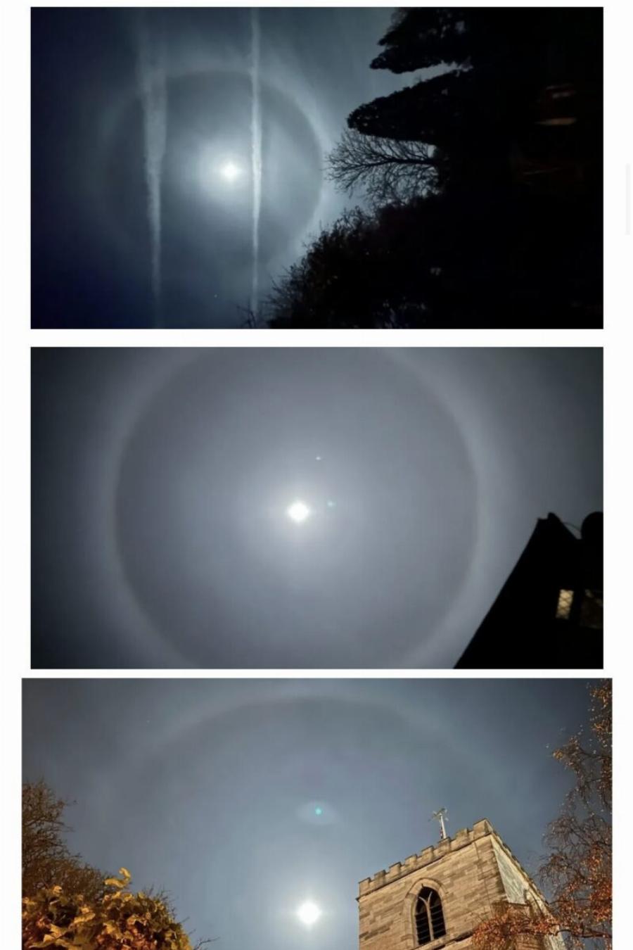 «Φωτοστέφανο» εμφανίστηκε γύρω από το φεγγάρι – Τι προμηνύει η εμφάνισή του