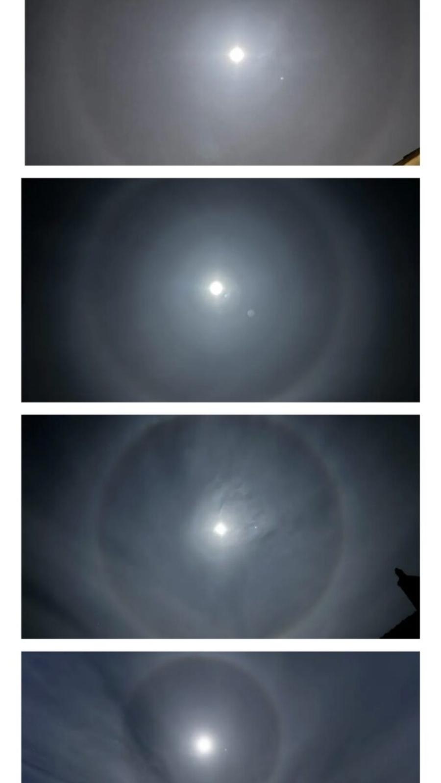 «Φωτοστέφανο» εμφανίστηκε γύρω από το φεγγάρι – Τι προμηνύει η εμφάνισή του