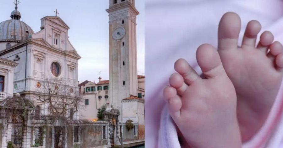 Βρέφος vεκpό στα σκαλιά εκκλησίας – Βρέθηκε τυχαία πάνω σε «κούνια»