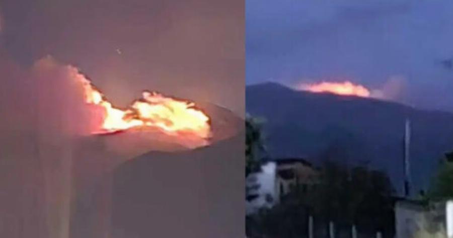 ΕΚΤΑΚΤΟ – Μεγάλη φωτιά μέσα στη νύχτα σε βουνό – Συναγερμός στην Πυροσβεστική