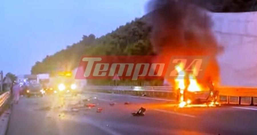 Τραγωδία στην Αχαΐα: Και δεύτερος νεκρός στο τροχαίο στην Ολυμπία Οδό