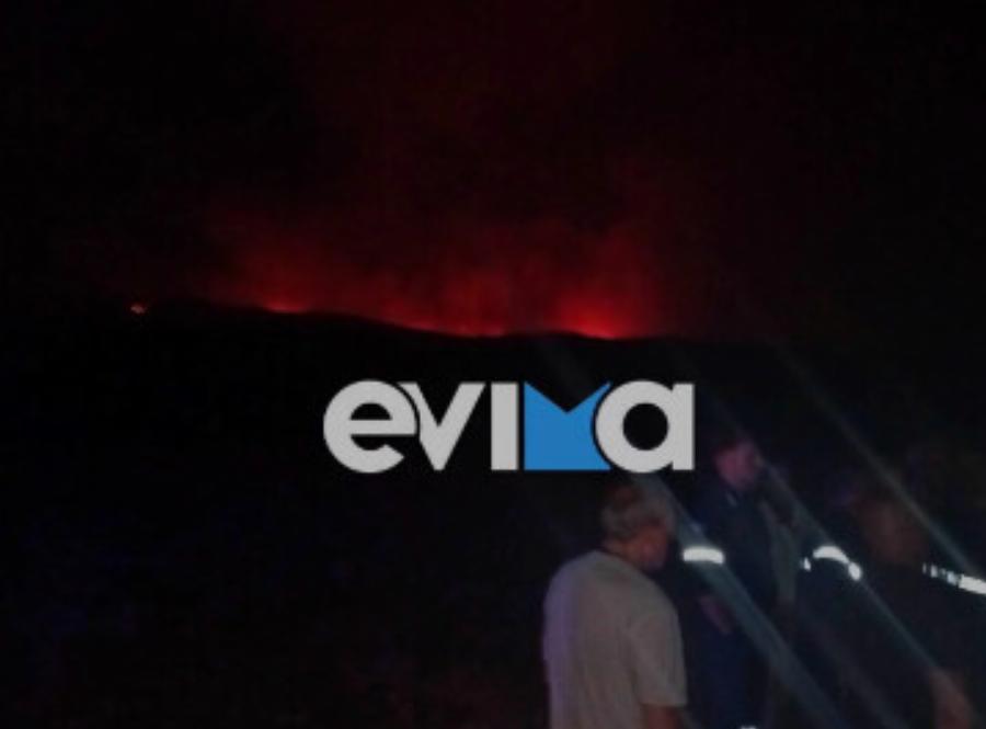 Καίγεται ξανά η Ελλάδα μας – Νέα ισχυρή πυρκαγιά τώρα μέσα στη νύχτα