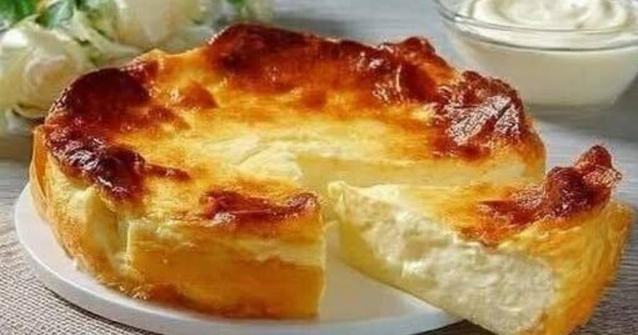 Κέικ γιαουρτιού με 3 υλικά χωρίς αλεύρι και ζάχαρη – Αφράτο και πανεύκολο