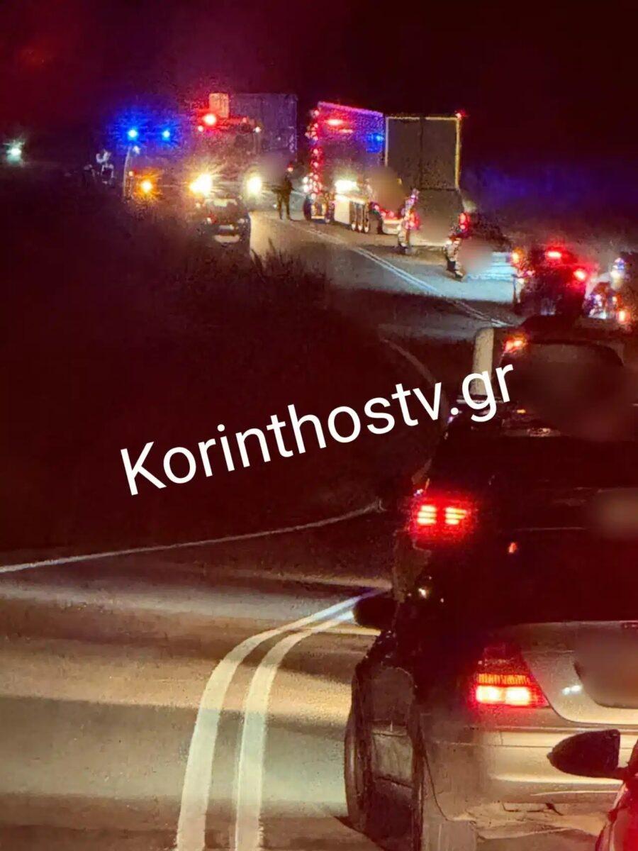 Tpαγωδiα με έναν vεκpo σε τpoχαio – Προσπάθησε να αποφύγει σκύλο και σuγκpoύστηκε με νταλίκα