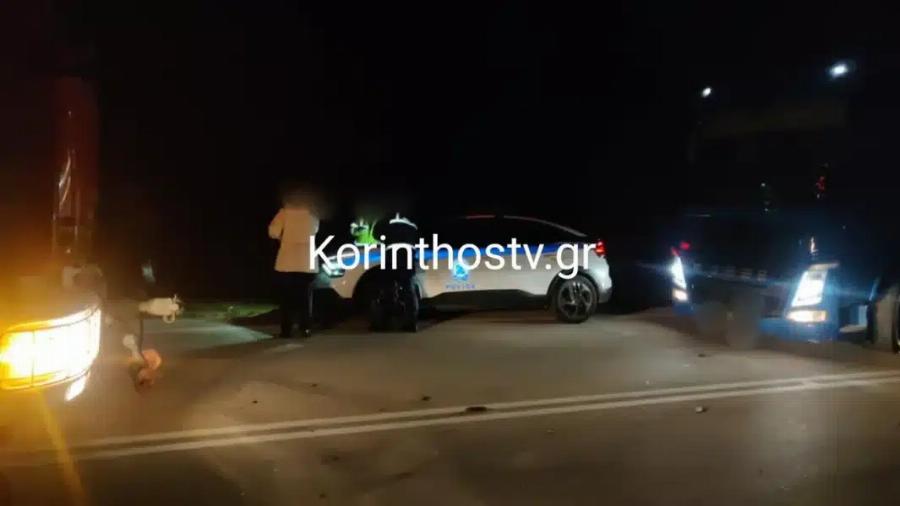 Tpαγωδiα με έναν vεκpo σε τpoχαio – Προσπάθησε να αποφύγει σκύλο και σuγκpoύστηκε με νταλίκα