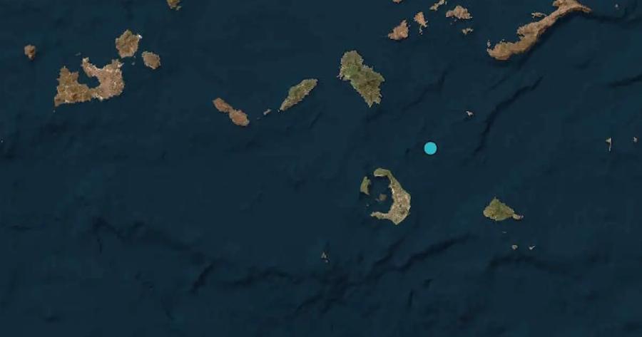 Σεισμός στη Σαντορίνη