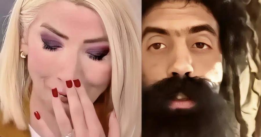 Μίνα Καραμήτρου: Χαμός με την αντίδρασή της για την… εκκεντρική εμφάνιση μελισσοκόμου – Προσπαθεί πολύ να μη γελάσει