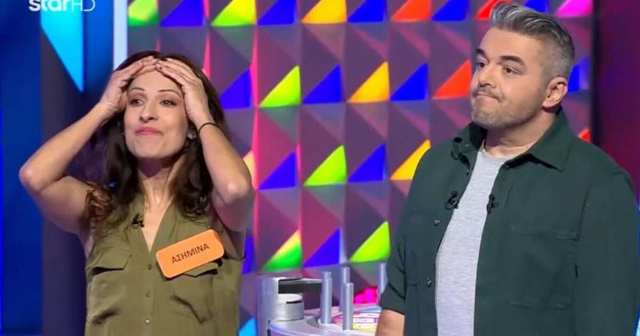 «Δεν το πιστεύω!», φώναζε ο Πολυχρονίδης: Η Ασημίνα δεν βρήκε τον πιο εύκολο γρίφο στον Τροχό της Τύχης, θα το έβρισκαν 10 στους 10