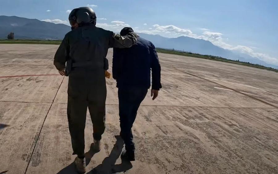 Ελικόπτερο του Πολεμικού Ναυτικού μετέφερε ασθενή από πλοίο με τουρκική σημαία