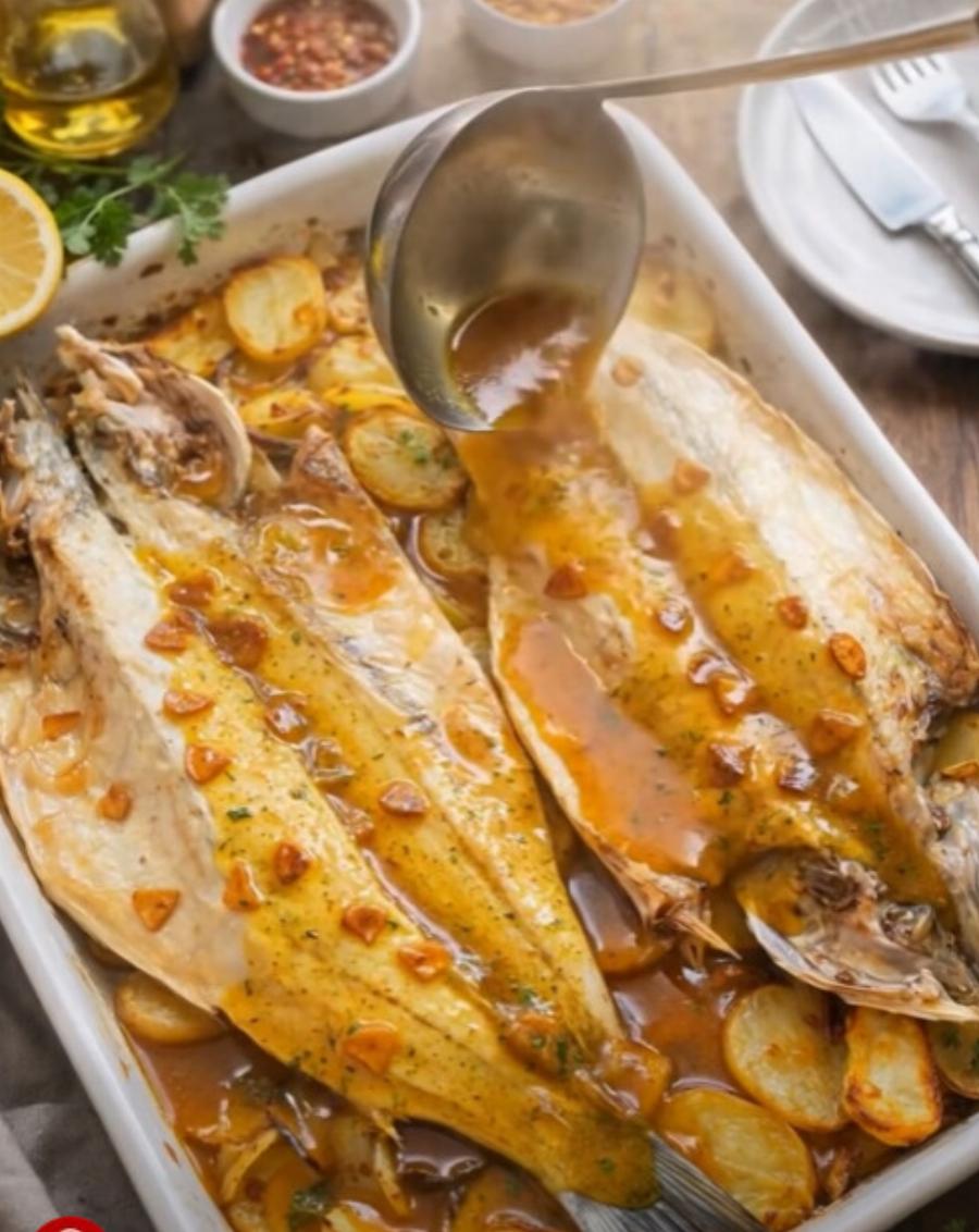 Ο άντρας μου ζήτησε λαβράκι στο φούρνο και με αυτή τη συνταγή ξετρελάθηκε