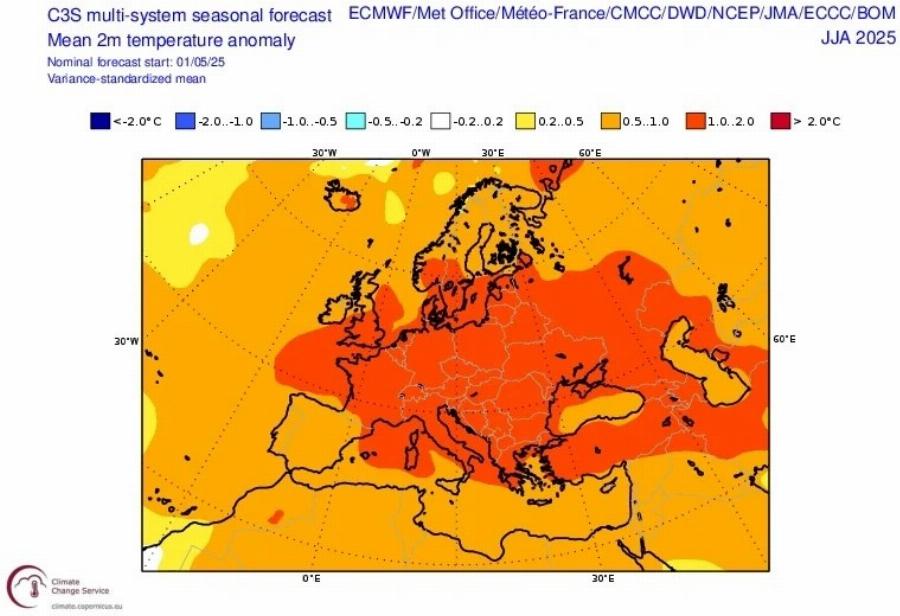 Καιρός: Ανησυχία με τις εκτιμήσεις των προγνωστικών μοντέλων για το φετινό καλοκαίρι – Τι δείχνουν