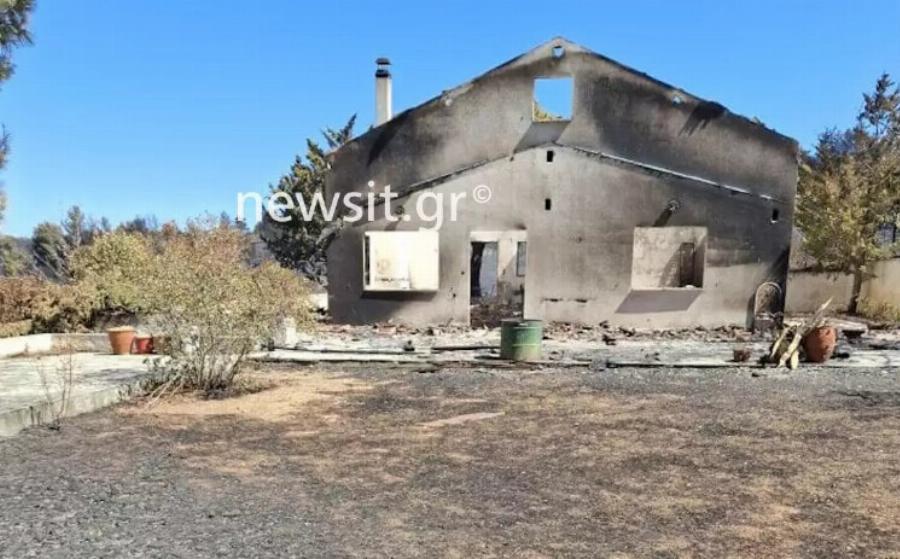 Αυτό το έργο τεράστιας οικονομικής αξίας κάηκε μαζί με το σπίτι του Γιάννη Ζουγανέλη στον Βαρνάβα