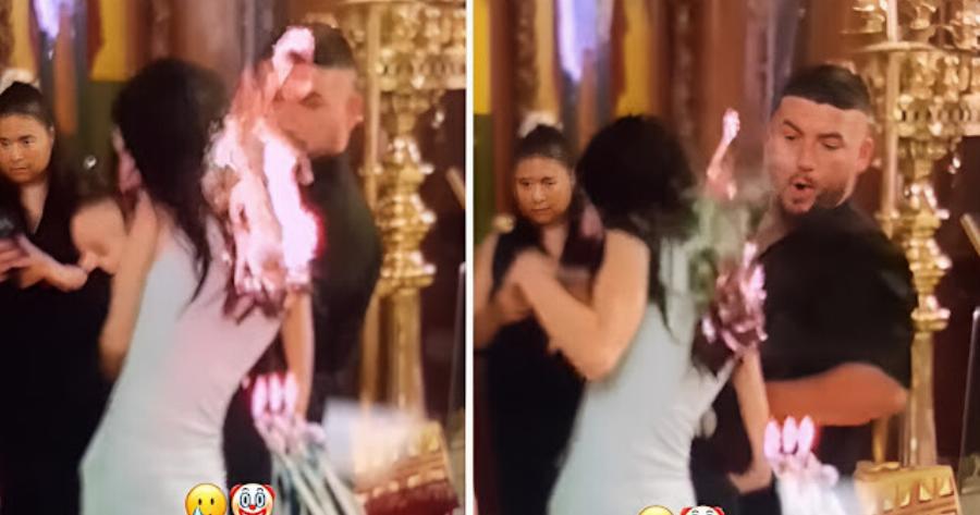 Ελληνίδα νονά άρπαξε φωτιά στη βάφτιση και συγκέντρωσε πάνω από 1,6 εκατ. προβολές στο TikTok