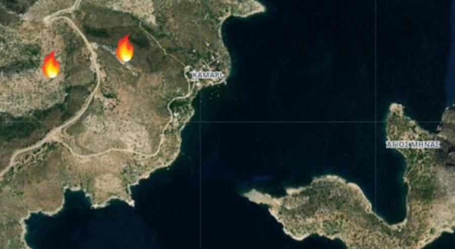 ΕΚΤΑΚΤΟ – Αγρίεψε η φωτιά στο νησί – Μπλακ άουτ παντού – Κάνουν εκκενώσεις μεταφέροντας ανθρώπους διά θαλάσσης