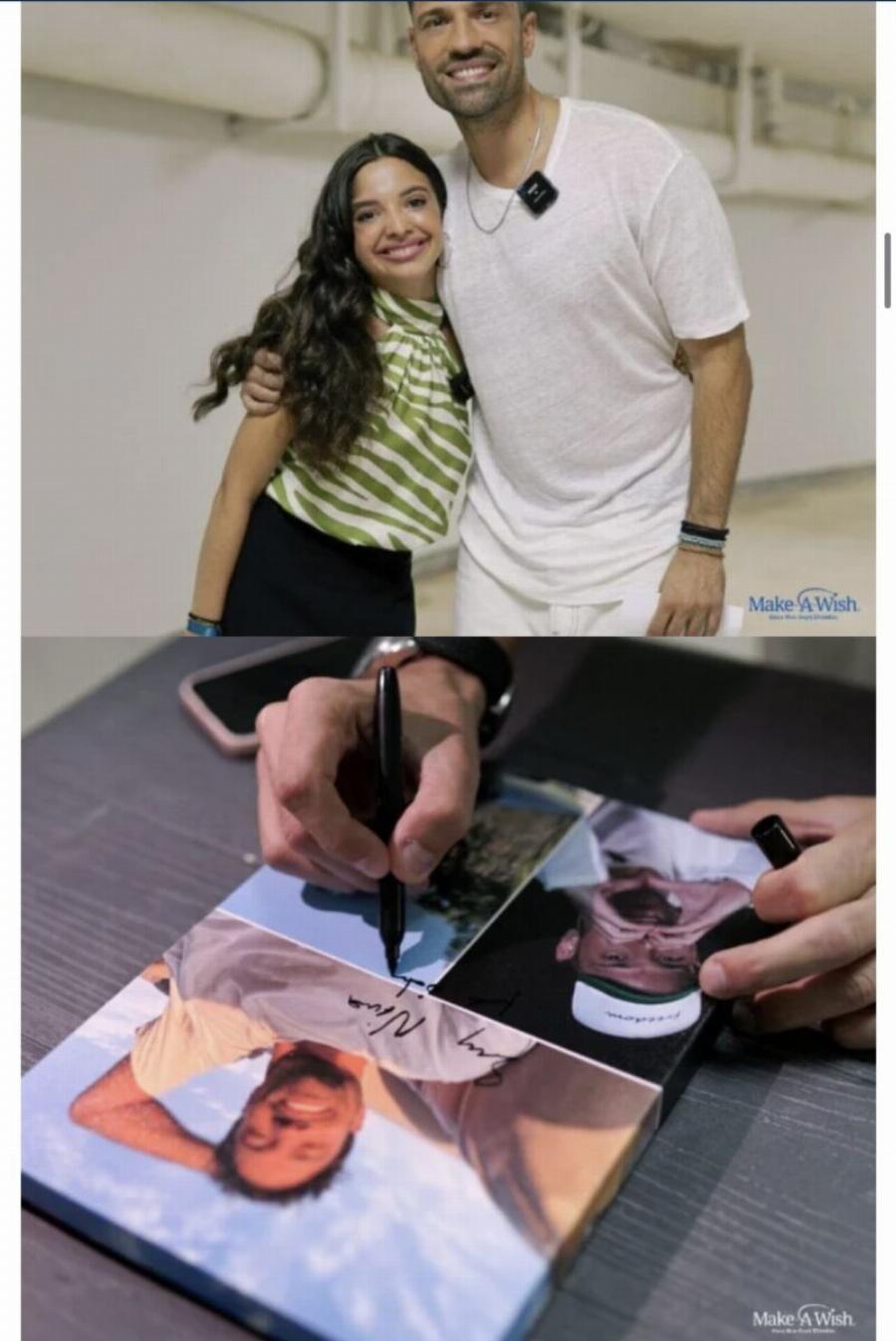 Κωνσταντίνος Αργυρός: Η συγκινητική πραγματοποίηση της ευχής της Νένας για το Make a Wish στο Κατράκειο