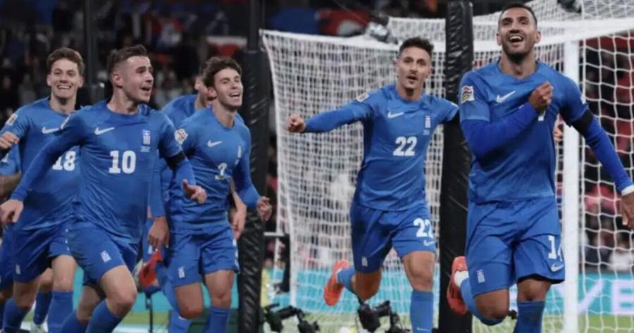 Θρίαμβος για την Εθνική Ελλάδας – Έγραψε ιστορία μέσα στο Γουέμπλεϊ