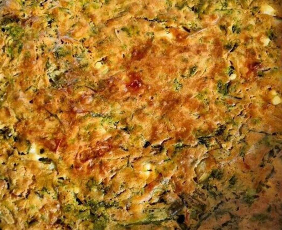 Η πιο εύκολη χορτόπιτα που έχω κάνει – ανακατεύεις και τέλος!