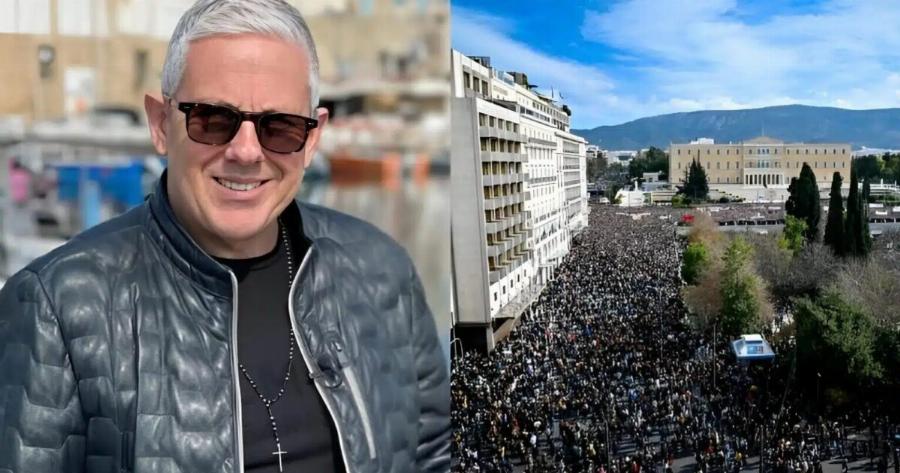 Πήρε θέση για τα Τέμπη ο Τάσος Δούσης – Τα είπε έξω από τα δόντια