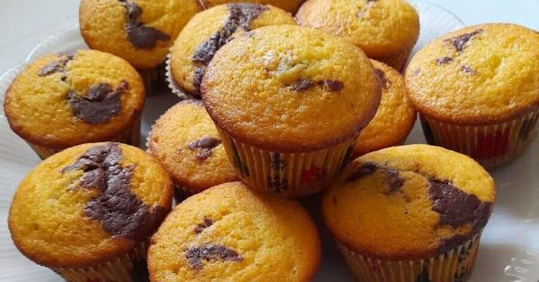 Muffins χωρίς μίξερ που βγαίνουν αφράτα κάθε φορά