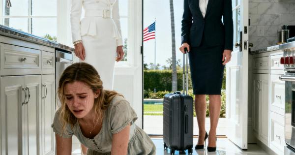 Μετά από οκτώ χρόνια μακριά, επέστρεψα από τη Νέα Υόρκη για να κάνω έκπληξη στην κόρη μου — όμως τη στιγμή που τη βρήκα γονατισμένη στο πάτωμα της κουζίνας στο σπίτι της στο Λος Άντζελες, ενώ η πεθερά της έλεγε ότι «το μόνο για το οποίο κάνει είναι να καθαρίζει», όλα άλλαξαν. Και αυτό που έκανα αμέσως μετά άφησε όλη την οικογένεια άφωνη.