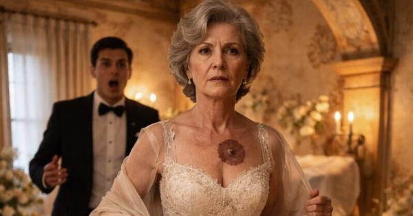 Τη νύχτα του γάμου μας, η εξηντάχρονη σύζυγός μου χαμήλωσε αργά το σάλι της, αποκάλυψε ένα σημάδι στον ώμο της και ψιθύρισε: «Πριν με αγγίξεις, πρέπει να ξέρεις ποια είμαι πραγματικά »