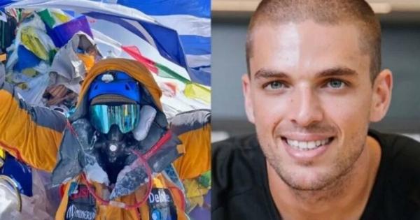 Ο Μάριος Γιαννάκου ανέβασε την Ελληνική σημαία στην κορυφή του κόσμου στο Έβερεστ στα 8.848 μέτρα