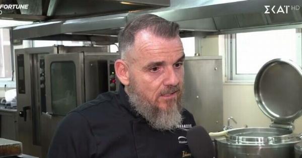 Πρόσωπα Ο Σεφ του Τζανείου Γενικού Νοσοκομείου που έχει βαλθεί να καταργήσει τον όρο «νοσοκομειακό φαγητό»