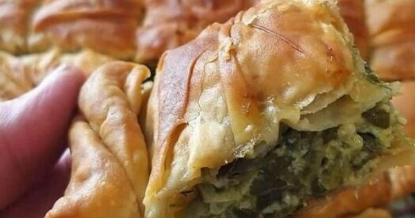 Η πιο μυρωδάτη σπανακόπιτα με σπιτικό φύλλο – Το μυστικό με τον τραχανά που την κάνει ακαταμάχητη!