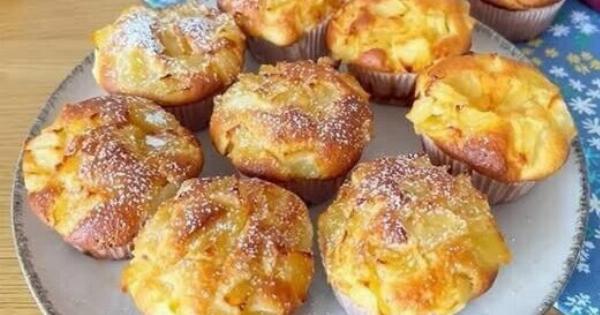 Μηλόπιτα γιαουρτιού σε 5 λεπτά – αφράτη και μοσχομυριστή