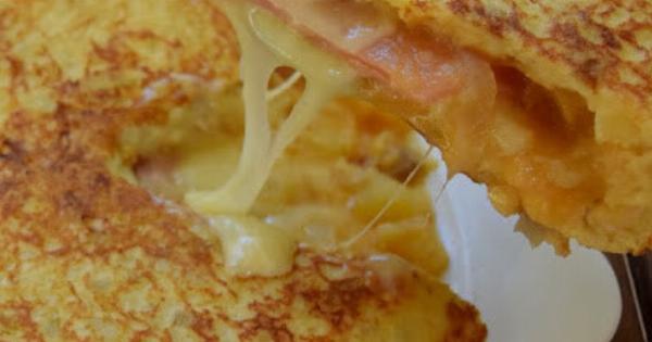 Ισπανική ομελέτα γεμιστή – Με τυρί που λιώνει!