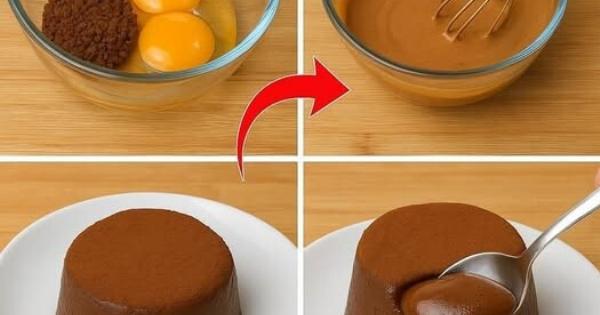 Ανακάτεψε 2 αυγά με καφέ! Θα εκπλαγείτε! Σε 10 λεπτά! Ένα επιδόρπιο χωρίς ψήσιμο και αλεύρι