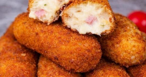 Το μυστικό για κροκέτες τραγανές απ’ έξω και κρεμώδεις μέσα