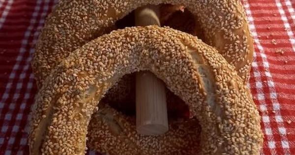 Σπιτικά κουλούρια Θεσσαλονίκης σαν του φούρνου