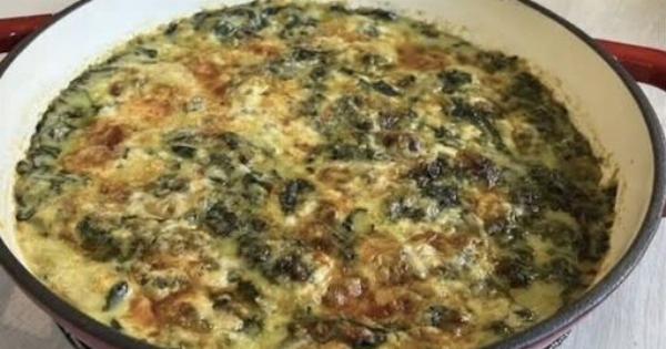 Κρεμώδες σπανάκι φούρνου με τυρί – Έτοιμο σε 10 λεπτά