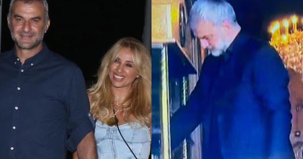 Συντετριμμένος ο Τραϊανός Δέλλας στην εκκλησία για τη Γωγώ Μαστροκώστα – Έφτασε η σορός της